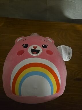 Squishmallows Care Bear Cheer Bear Plush